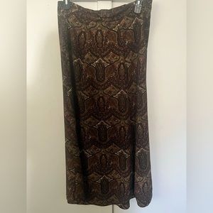 Vintage Paisley Skirt